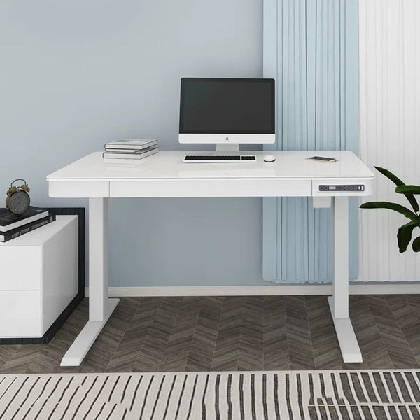 Adjustable desk with on sale wireless charger