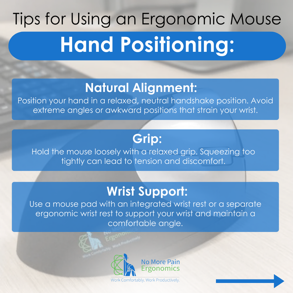 Maximising Ergonomic Benefits: Tips for Using an Ergonomic Mouse