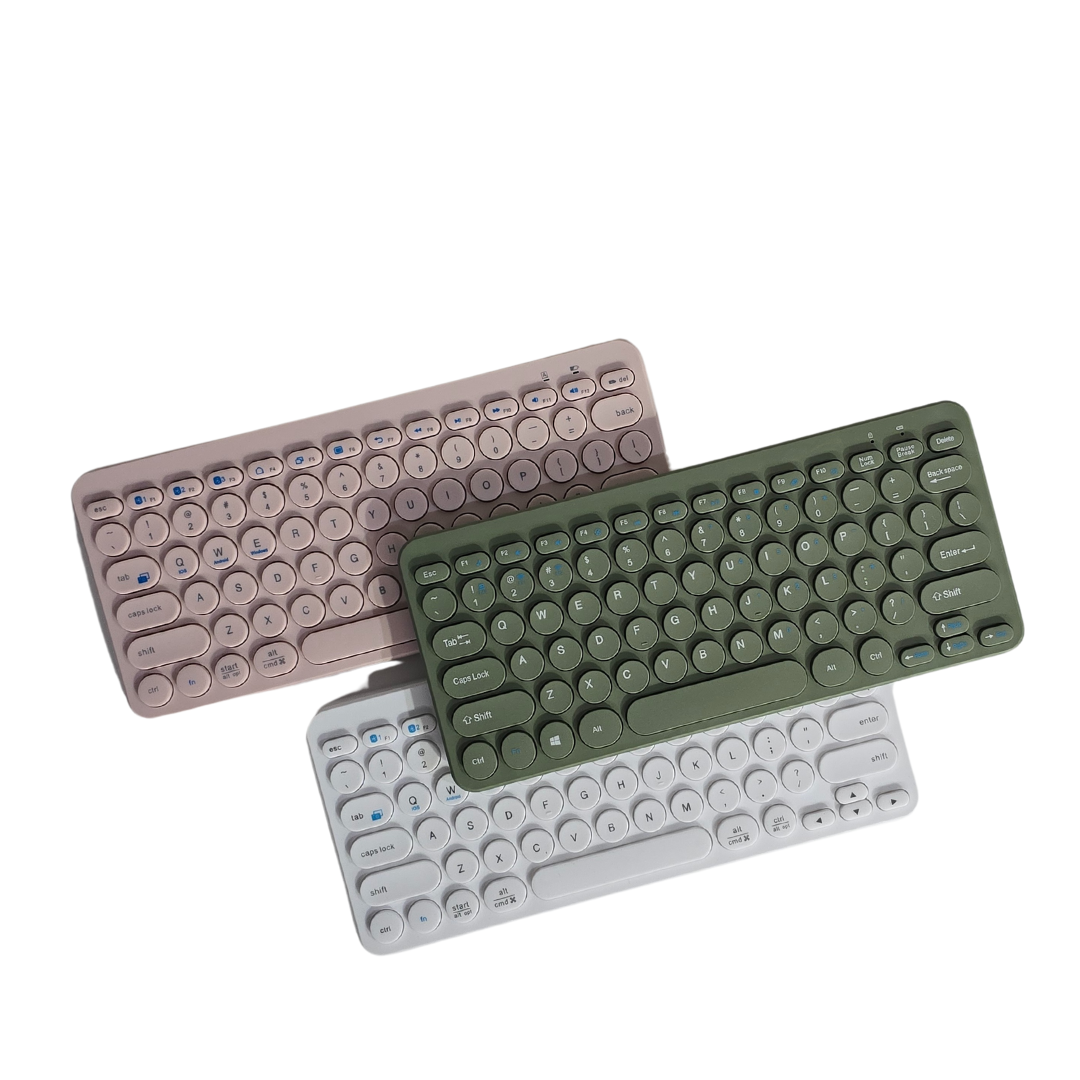 Coloured Compact Mini Ergonomic Keyboard