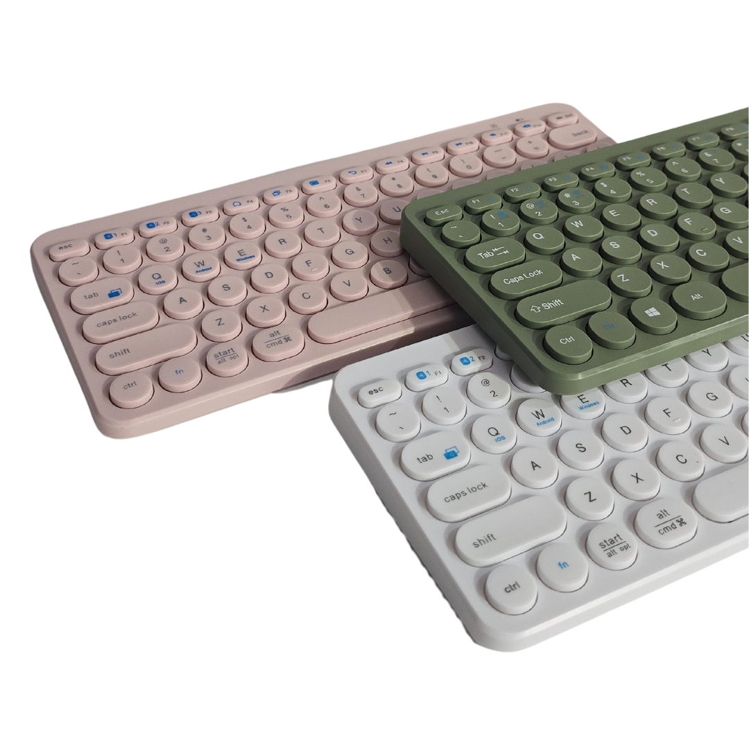 Coloured Compact Mini Ergonomic Keyboard