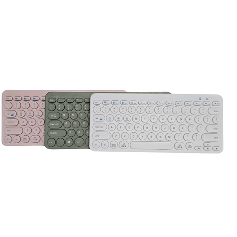 Coloured Compact Mini Ergonomic Keyboard