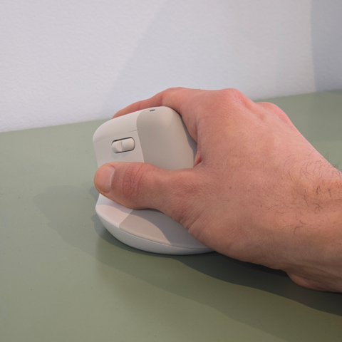 Elevate Vertical Ergonomic Mouse - White