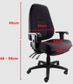 Endeavour 101F Heavy Duty Office Chair