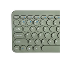 Compact Mini Ergonomic Keyboard - Green