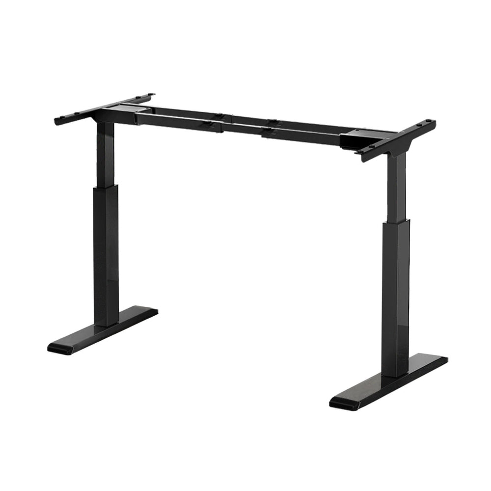 Artiss Electric Dual Motor Standing Desk Frame Only - Black