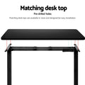 Artiss Electric Dual Motor Standing Desk Frame Only - Black