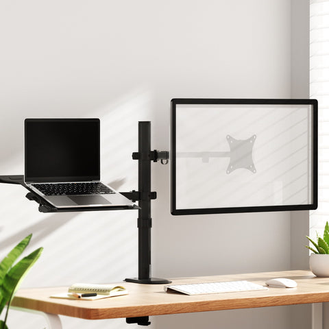 Artiss Monitor Arm with Laptop/Tablet Tray