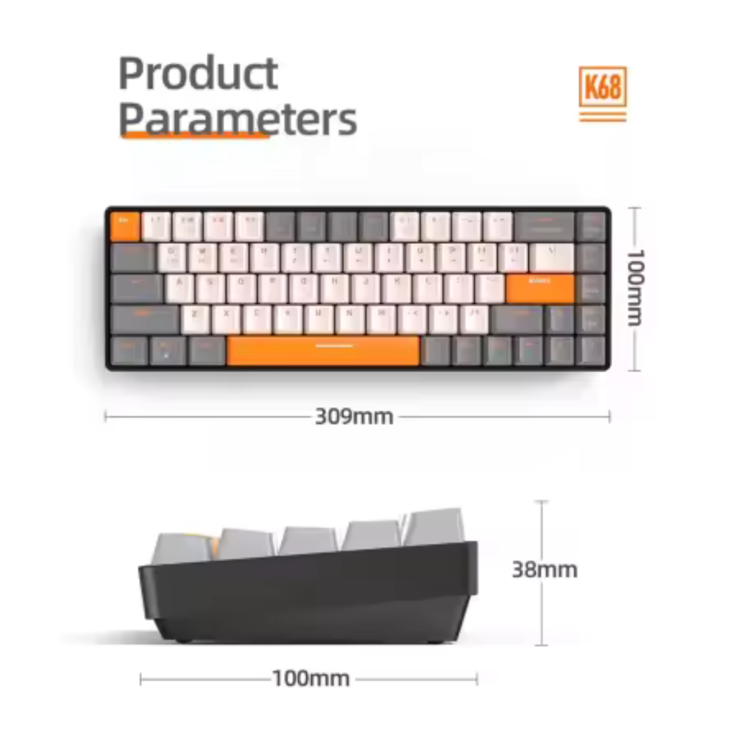 Mechanical Compact Ergonomic Keyboard