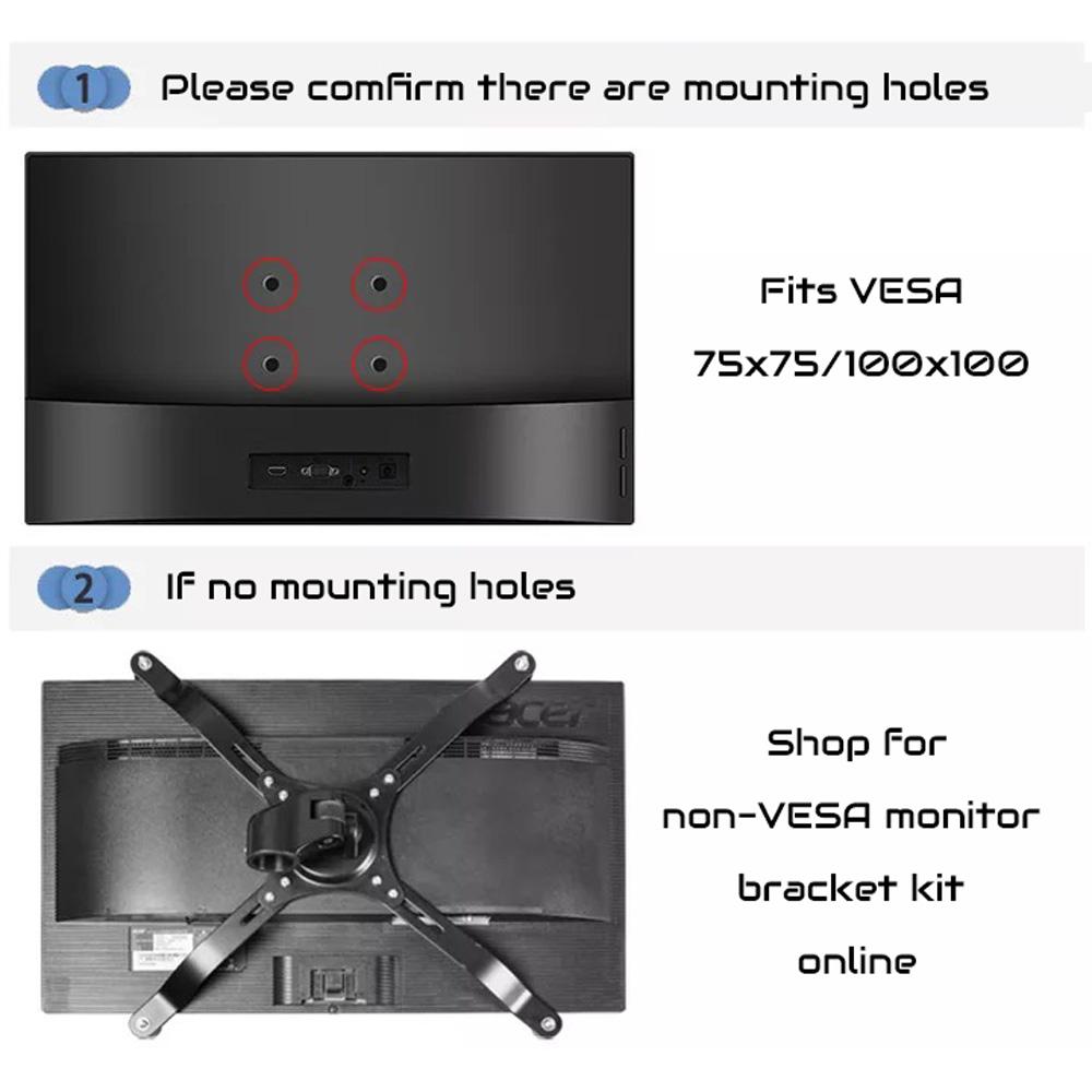 Freestanding Dual Monitor Stand