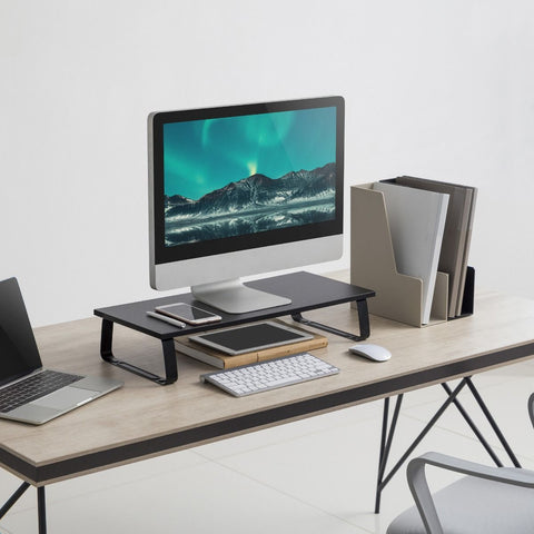 Activiva Ergolife Black Monitor Stand Riser